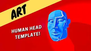 (9 STEPS) HUMAN HEAD TEMPLATE - General Art Tutorial in Dreams PS5