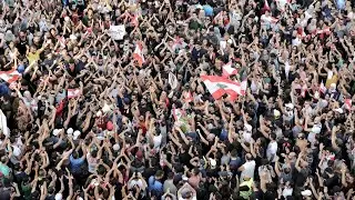 Lebanese anti-government protests resume