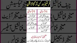 Frontier Works Organization FWO Government Jobs 2024 | FWO Jobs 2024 | New Govt Jobs 2024
