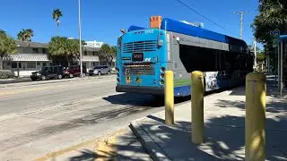 Ride On-Board Miami-Dade Transit: 2021 NewFlyer Xcelsior XN40' (CNG) #21103