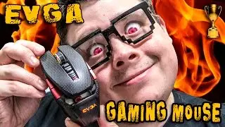EVGA TORQ X10 Carbon Gaming Mouse is Awesome : Unbox & Review - @Barnacules