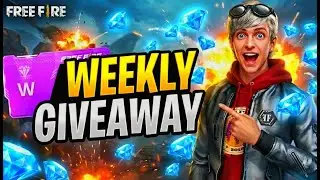 🔴Live💎Weekly & Weekly light Giveaway free fire😱#freefire #freefiregameplay #giveaway