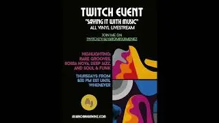 Saying It With Music#6 (Vinyl Only Live Thursdays Stream Twitch Archive)