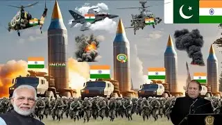 Pakistan Military Airbase & Airport Destroyed By Indian Fighter Jets & Tanks In Gta-5 
