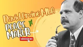 The Man Who Swallowed a Dictionary PUP Cllr David Ervine MLA Ulster Politician & Pacemaker