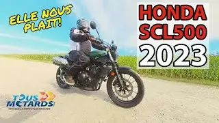ESSAI HONDA SCL500 : MOTO RÉUSSIE!