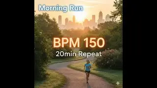 BPM150 Morning Run BGM &ndash; 20min Repeat | Boost Your Pace & Motivation