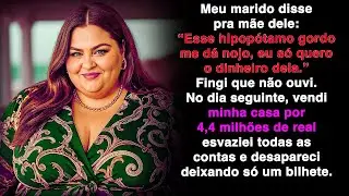 Meu marido disse: “Esse hipopótamo me dá nojo.” Fiquei quieta — no dia seguinte, tudo mudou!