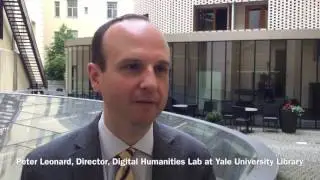 Dr. Peter Leonard on text and data mining at Yale University Library