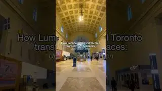 How Luminato Festival Toronto transforms city spaces: Union Station&nbsp;#Luminato #UnionStation #art