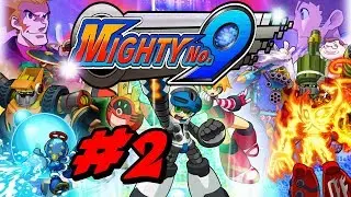 Let's Play Mighty No.9 Part 2 - Burn to the Ground Beck!