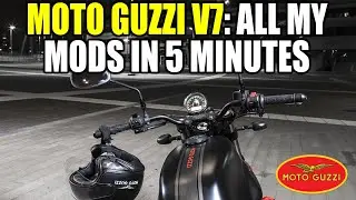 Moto Guzzi V7: все мои модификации за пять минут