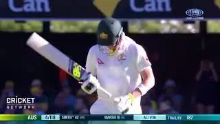 Steve Smith 100 against England in Brisbane