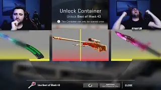 BEST TRADE UPS AND CASE OPENINGS IN COUNTER-STRIKE 2 (WEEK 43)