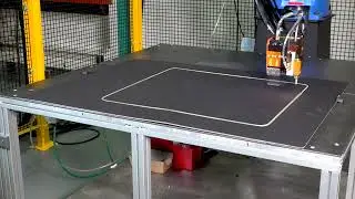 ITW Dynatec Video - UFD Pattern Spray and Marathon BF Dispensing Using a 6 Axis Robot