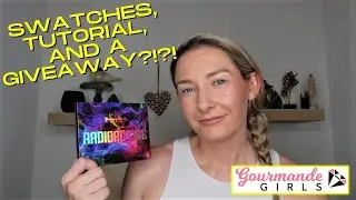 NEW Radioactive palette from Gourmande Girls!!! Plus a giveaway!!!!