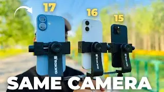 iPhone 17 vs iPhone 16 vs iPhone 15 Camera Comparison 🔥