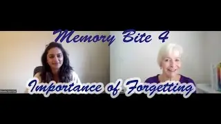 The Memory Masters Video Bites 4 - The importance of Forgetting
