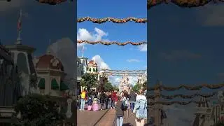🏰✨ Guirlandes / Halloween / Main Street / Disneyland Paris / Sejour 1 / Fin septembre 2024🎃👻🦇🕸