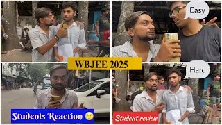 Wbjee 2025 Students reaction 😢/#wbjee2025 #exam #engineeringcollege #kolkata #westbengal 😢