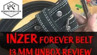 Inzer Forever Belt - 13mm - First Look & Honest Powerlifting Review!