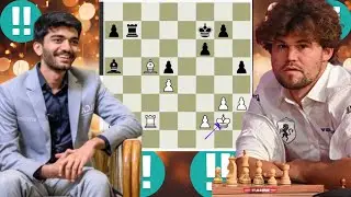 Magnus Carlsen vs Gukesh Dommaraju 10