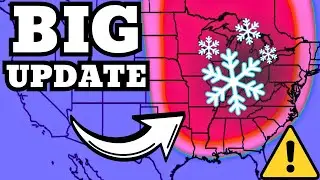 Winter Storm RAPIDLY Expanding - Now TWICE As Large...