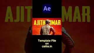 Thalaivar Kalavarame Intro Card After Effects Template | Thalaivar 173 Ajith Version #thalaivar