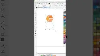 Attractive logo design in Coreldraw#shorts