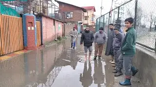 Residents of Budshah Nagar irked as rainwater accumulates on roads due to drainage failure