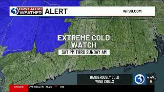 FORECAST: Snow, Arctic air & wind prompt First Alert Weather Days this weekend