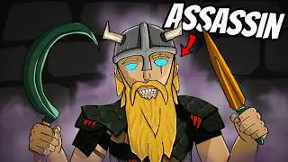 Valheim but I can only use KNIVES...