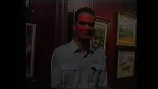 ARIEL SANTAMARIA AL PROGRAMA AGENDA CULTURAL INFORMATIU ANY 1990 TV REUS