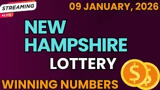 New Hampshire Day Lottery Results For - 09 Jan, 2026 - Pick 3 - Pick 4 - Powerball  - Mega Millions