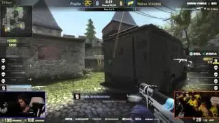 CS:GO - Dennis Insane Falling HS vs Natus Vincere @ ESL ESEA Pro League