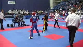 Leasha Morrison GB v Evelyn Neyens BEL WAKO World Championships 2017