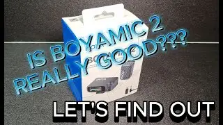 BOYAMIC 2 True AI-powered noise reduction wireless microphone. Best for Vloging.Test with Ace Pro 2