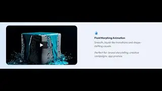Breathtaking Fluid Morphing Animation with VSL Studio: A Stunning Demo!