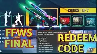 FFWS FINAL REWARDS || FREEFIRE WORLD SERIES FINAL REDEEM CODE GIVEAWAY ||
