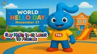 Say Hello Dance! 👋 | World Hello Day Song for Kids (Nov 21) &ndash; Say Hello to 10 Friends!
