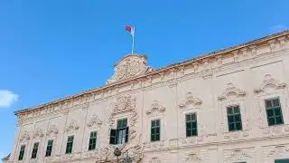 #4953 TRAVEL TIME - Witness the Beauty of The&nbsp;Auberge de Castille (Part 1), Valletta, Malta, Europe 