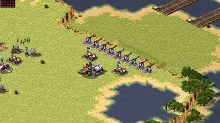 Red Alert 2 | Yuri's Revenge | 7 vs 1- the forest of the die map - Extra hard ai