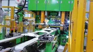 3D Transfer Robot: Destacker to Transfer Process