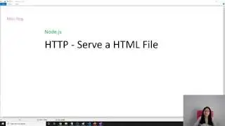 Node.js - Serving a HTML file