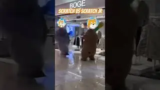 Scratch Junior Vs scratch #scratch #meme #scratchjr #professeurscratch #college #gorille