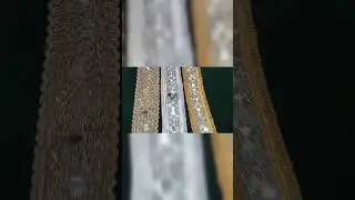 Mirror stone lace for neck/Golden,Antique,silver color available #youtubeshorts   #shortfeed