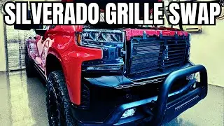 Silverado Trail Boss Gets Complete New Look! | Armor Grille Install