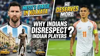 messi g.o.a.t tour of india 2025 | why indian disrespect indian players 