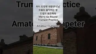 하울의 움직이는 성OST | 취미 트럼펫 | 인생의 회전목마 | Merry Go Round | Trumpet Practice | Amateur Trumpeter