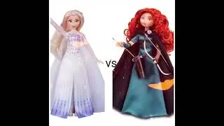 Elsa vs merida